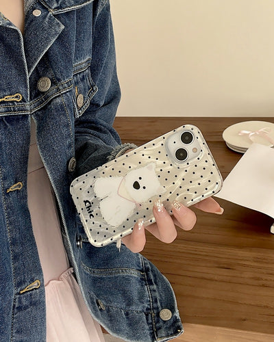 Funda para Teléfono West Highland con Lunares Coloridos - Image 13