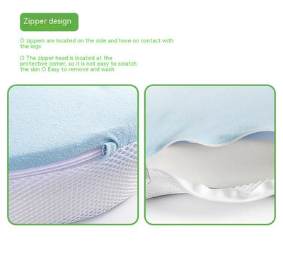 Almohada Ergonómica Dual para Rodilla y Piernas - Espuma Viscoelástica para Embarazo y Descanso Lateral - Image 9