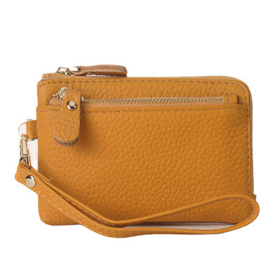Cartera de Cuero para Mujer con Cierre de Cremallera y Monedero - Image 3
