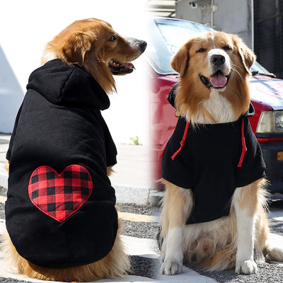Ropa Térmica a Cuadros para Perros Pequeños, Medianos y Grandes - Otoño e Invierno - Image 5