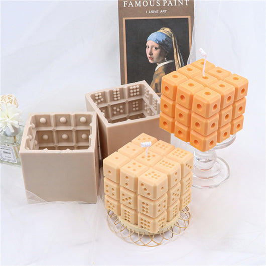 Molde de Silicona Cuadrado para Velas Aromáticas Artesanales - Image 6