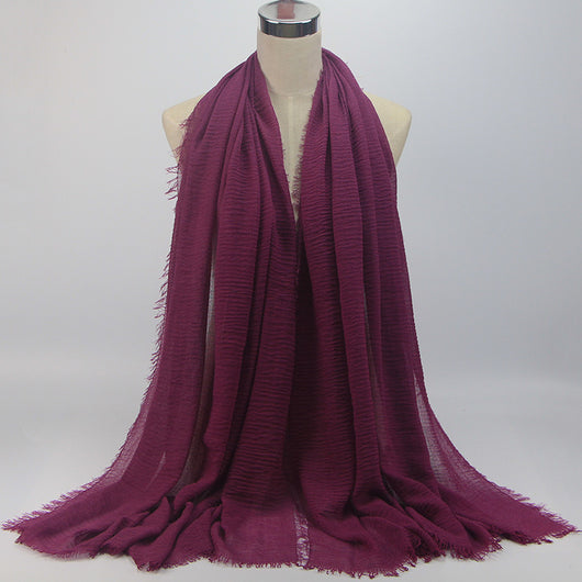 Pañuelo Versátil de Algodón y Lino para Mujer - Image 27