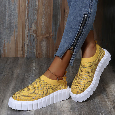 Zapatillas Casuales Mesh con Suela Reforzada y Detalles Brillantes - Image 11