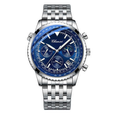 Reloj de Cuarzo para Hombre con Esfera de Tabla, Luminoso e Impermeable - Image 12