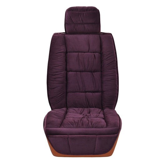 Funda de Asiento de Auto Peluche Corto Invierno - Cobertura Completa - Image 9