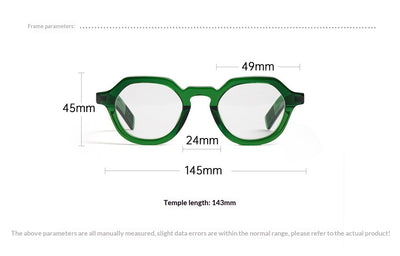 Gafas Retro Clásicas Americanas para Hombre - Montura de Acetato - Image 9