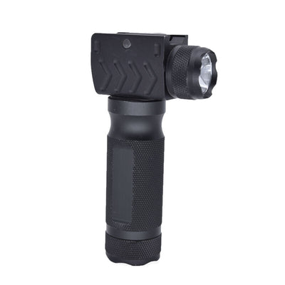 Linterna Táctica Handheld con Láser Rojo Integrado y Soporte de 20mm