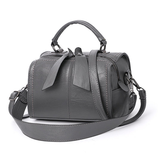 Bolso Boston de Cuero Suave para Mujer - Image 8