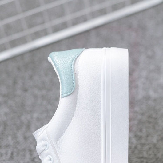 Zapatillas Blancas Casuales Planas para Mujer - Primavera - Image 4