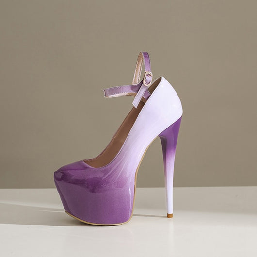 Tacones Altos 16cm Teñidos - Zapatos de Moda Contemporánea - Image 12