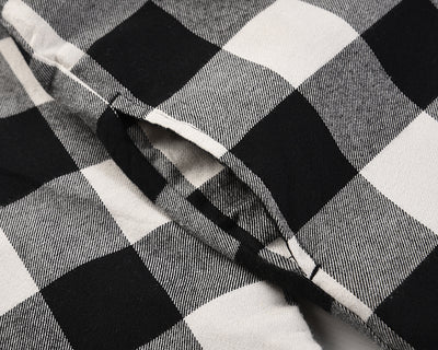 Chaqueta Cuadros Hombre y Mujer - Algodón Suelta y Cómoda - Image 5