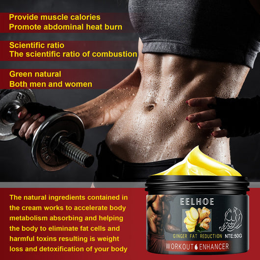 Crema Reductora de Jengibre para Quemar Grasa y Definir Abdominales - Image 8