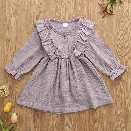 Vestido de Algodón para Niña: Estilo y Comodidad para Jugar - Image 7