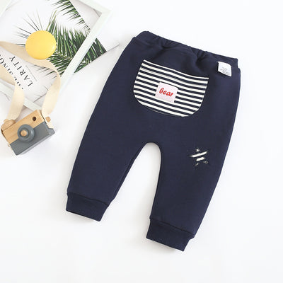 Pantalones cálidos con bordado de caricaturas - Image 10