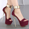 Sandalias Plataforma Impermeables Hattian en Negro