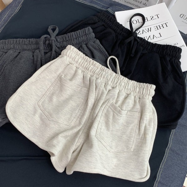 Pantalones cortos deportivos de pierna ancha para yoga y casa