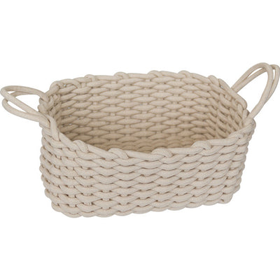 Cesta de Almacenamiento Tejida a Mano en Algodón Grueso Estilo Nórdico - Image 4
