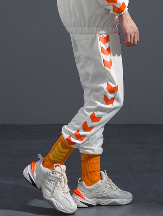 Pantalón de Chándal Hombre Otoño Tendencia Urbana Retro Corte Recto Casual - Image 5