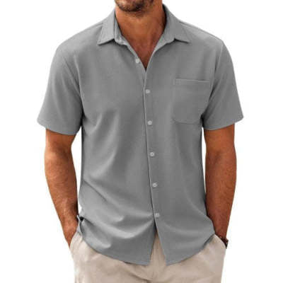 Cardigan Corto Talla Grande para Hombre