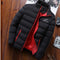 Chaqueta de Invierno Estelar con Cuello Alto para Hombre