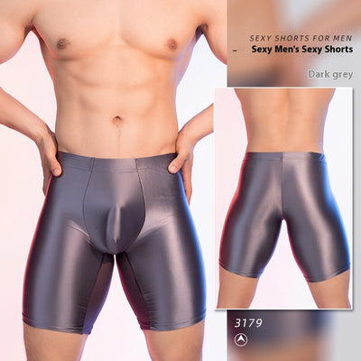 Leggings Moldeadores de Seda Elástica Brillante para Fitness - Image 7
