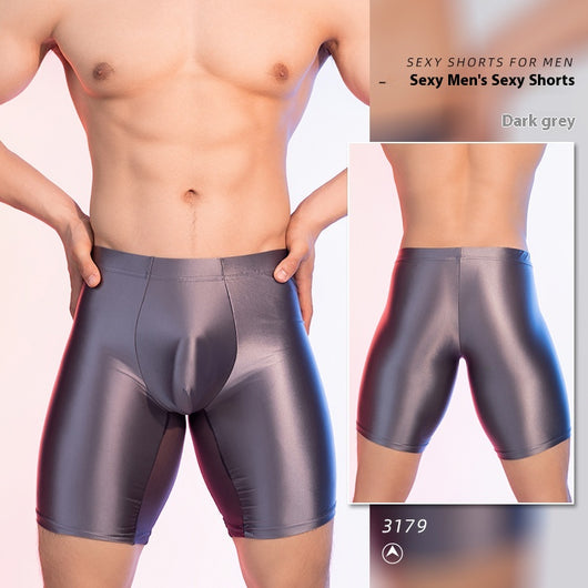 Leggings Moldeadores de Seda Elástica Brillante para Fitness - Image 7