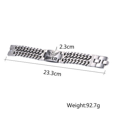 Pulsera de Acero Titanio para Hombre - Diseño Moderno y Elegante