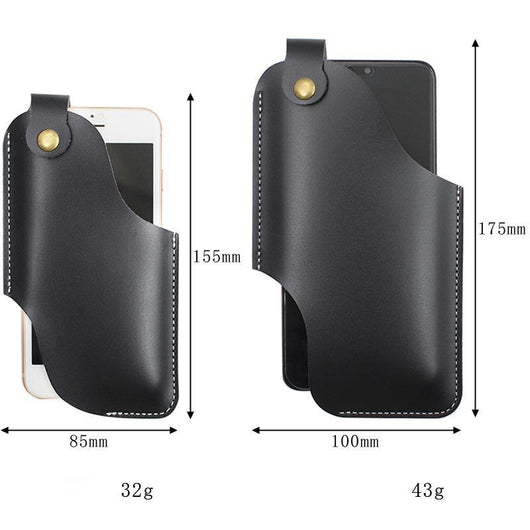 Cinturón de Cuero con Bolsillo Portátil para Celular - Image 2