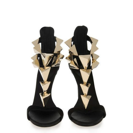 Sandalias de Tacón Alto con Tira Única - Image 3