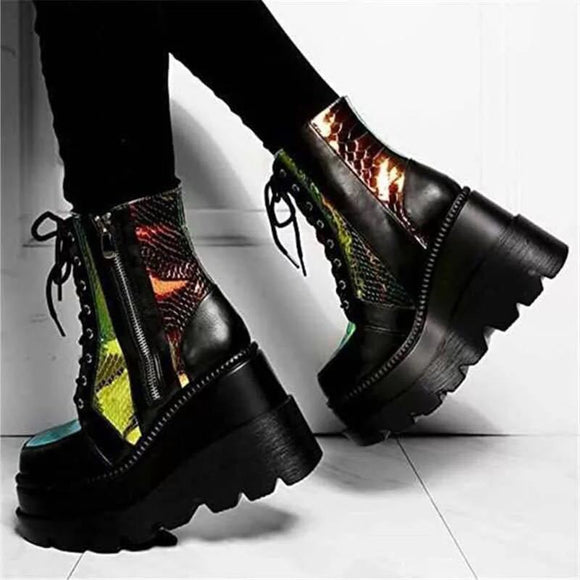 Bota Media Niña con Caña Acolchada