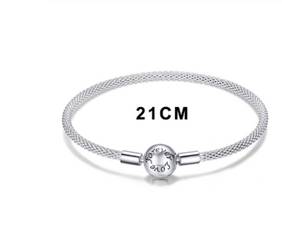 Pulsera de Plata S925 con Gemelos Lisos - Estilo Clásico Versátil - Image 19