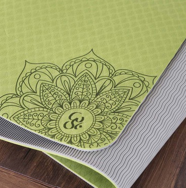 Tapete de Yoga TPE Bicolor Antideslizante - Image 3