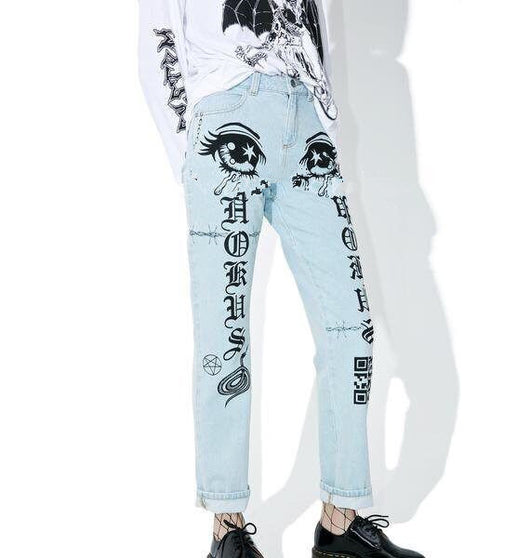 Jeans de Algodón Trendy - Comodidad y Estilo - Image 3