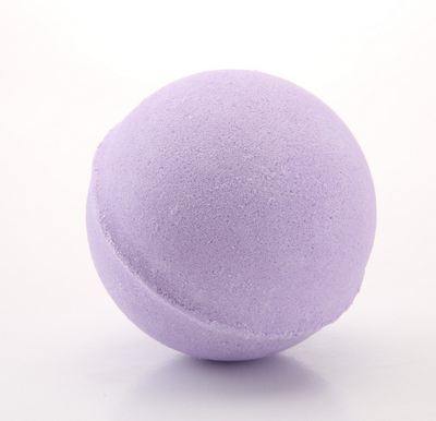 A single, round, light green bath bomb with a slightly textured surface, ready for a relaxing bath. - Image 9