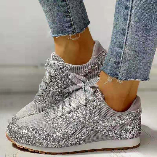 Zapatos de Mujer con Lentejuelas Brillantes - Image 6