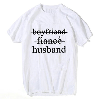 Camisetas para Parejas Novio Novia Comprometidos - Image 4