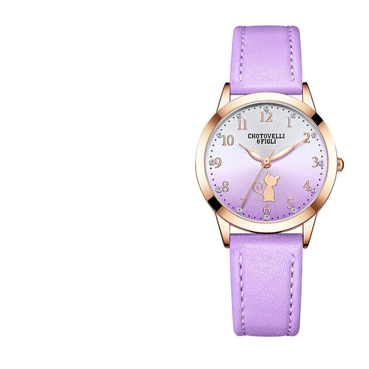 Reloj Estudiantil con Diseño de Corazón para Niñas - Image 11