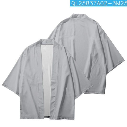 Cardigan Robe Corto con Estampado 3D para Hombre - Image 12