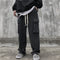 Pantalones de Buzo Tejidos Holgados con Bolsillos Grandes para Hombre