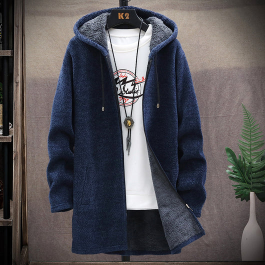 Abrigo Sudadera con Capucha y Forro Polar para Hombre - Image 5