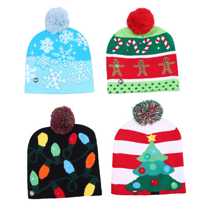 Gorro LED Tejido - Iluminación Portátil y Elegante