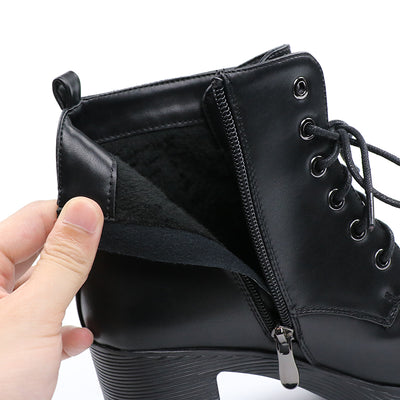 Botas Martin Impermeables para Mujer con Plataforma y Forro de Terciopelo - Image 9