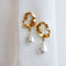 Aretes de Perla Barroca Irregular
