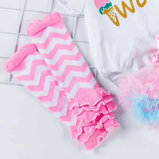 Enterizo de Cumpleaños para Bebé Niña con Letras del Alfabeto - Image 2