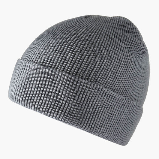 Gorro Tejido de Lana Gruesa - Calidez Total en Color Liso - Image 12