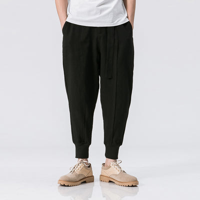 Pantalones de Algodón y Lino Japonés - Image 3