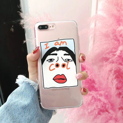 Funda Transparente Divertida con Nariz para Teléfono - Image 5