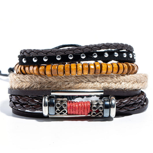 Pulsera Étnica Artesanal Multicapa - Image 4
