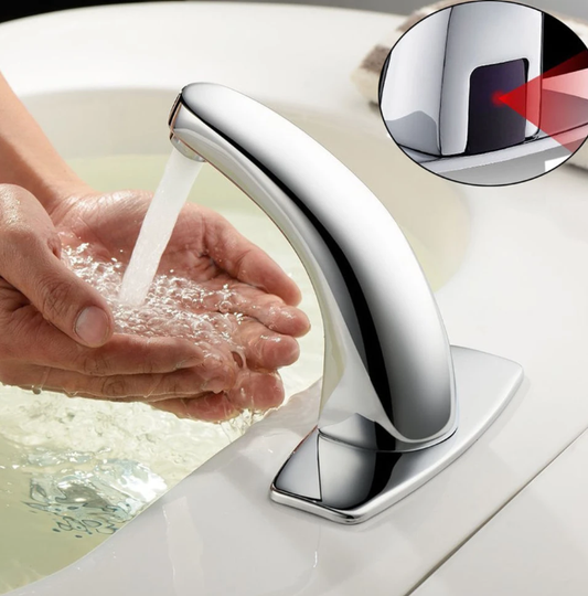 Grifo Automático sin Contacto para Baño con Sensor Infrarrojo