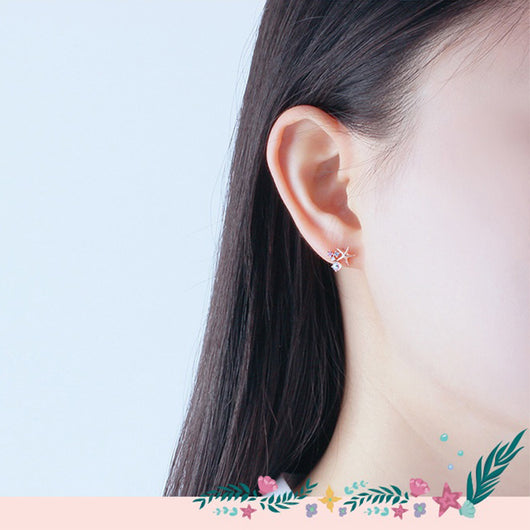 Aretes de Estrella de Mar La Sirenita - Image 5